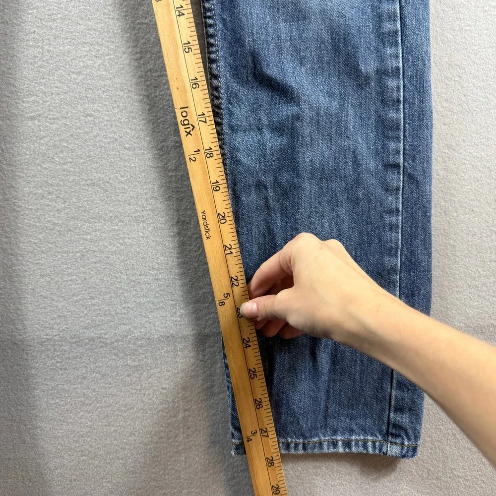 Bullhead Skinny Jeans Mens 30x30 (Fit 30x28) Blue Denim Distressed Faded Cotton